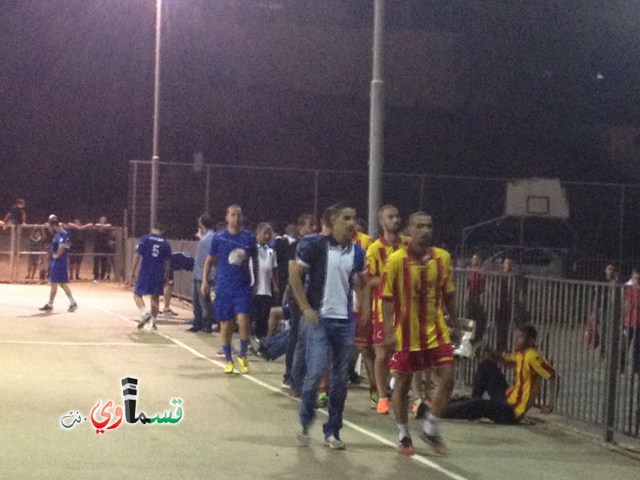 كفرقاسم : فريق صهيب يتربع على قمة الدوري بعد فوزه 2-1على الترسانة ..